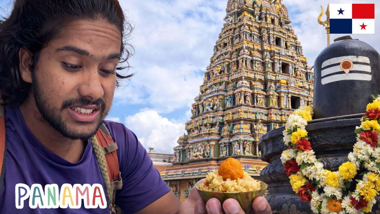 ep5🇵🇦 പനാമയിലെ ഹിന്ദു ക്ഷേത്രവും ശിവലിംഗവും / Panama hindu Temple 