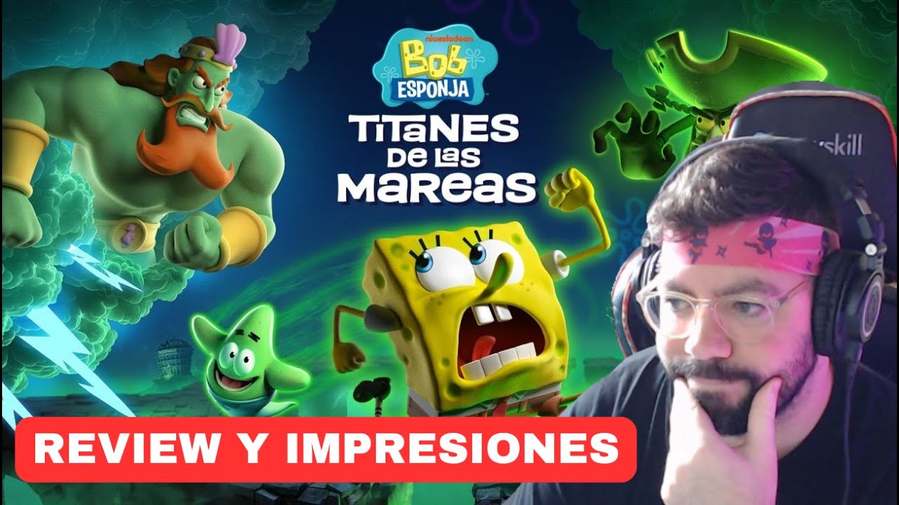 ANALISIS Y REVIEW BOB ESPONJA TITANES DE LAS MAREAS
