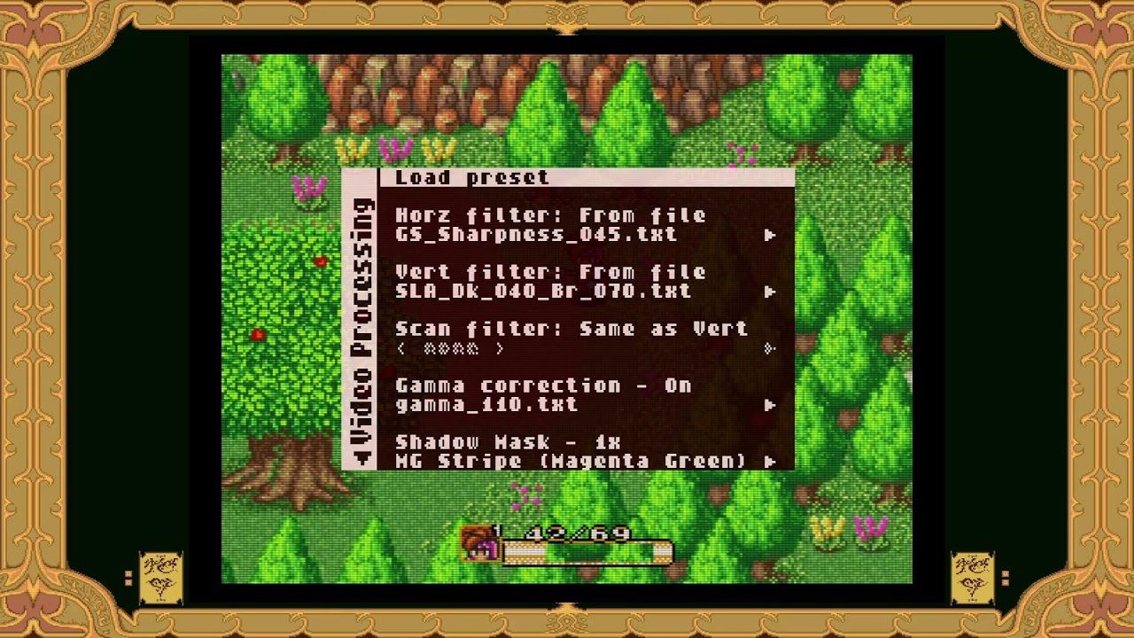 [MiSTerFPGA] SNES Scan/Mask Filter Streaming Test