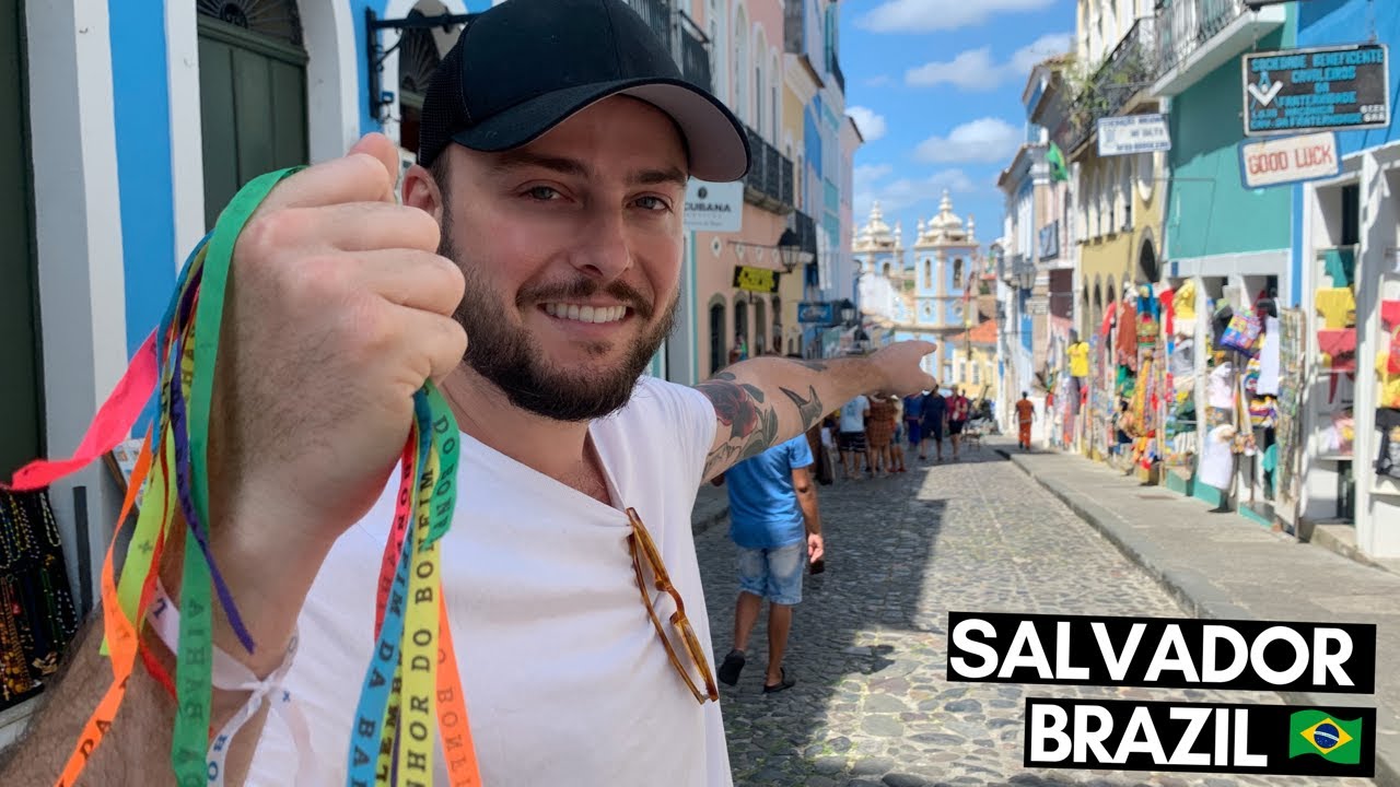 FIRST IMPRESSIONS OF SALVADOR BAHIA 🇧🇷 BRAZIL'S COLORFUL HISTORIC TOWN