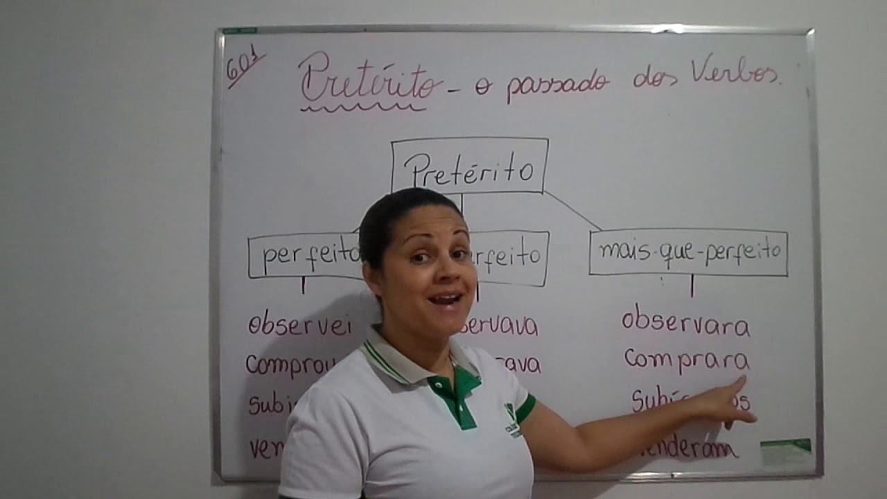 601   Exercício com os pretéritos do indicativo