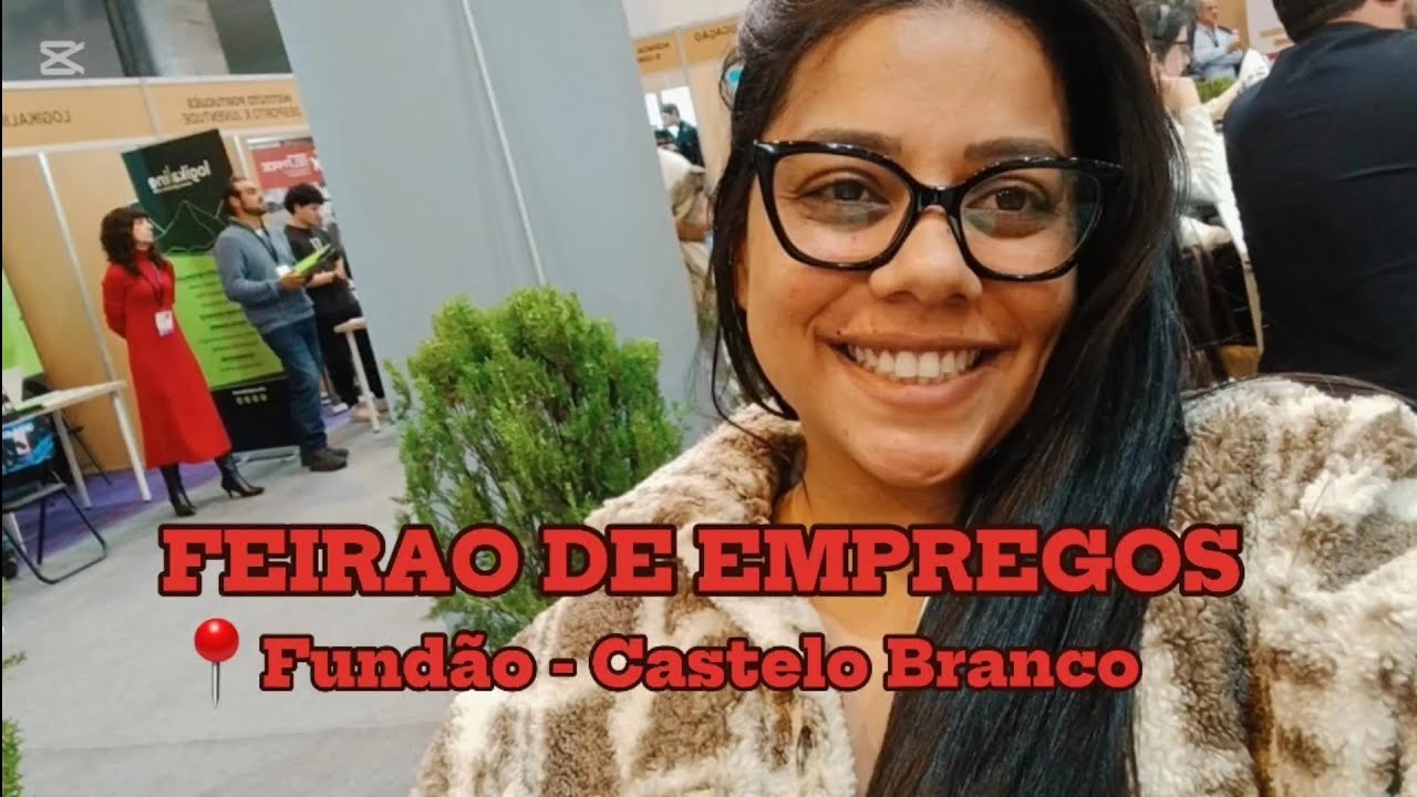 Você já foi em uma feira de emprego em Portugal?