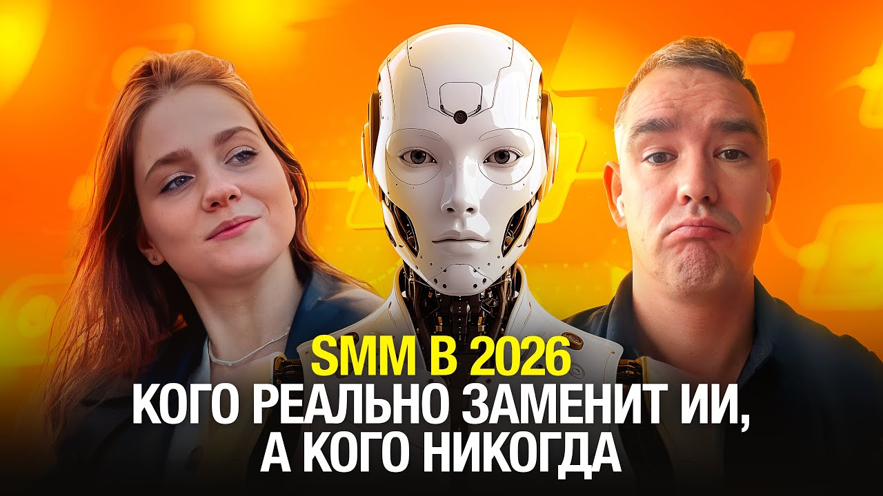 SMM в 2026 - кого реально заменит ИИ, а кого никогда?