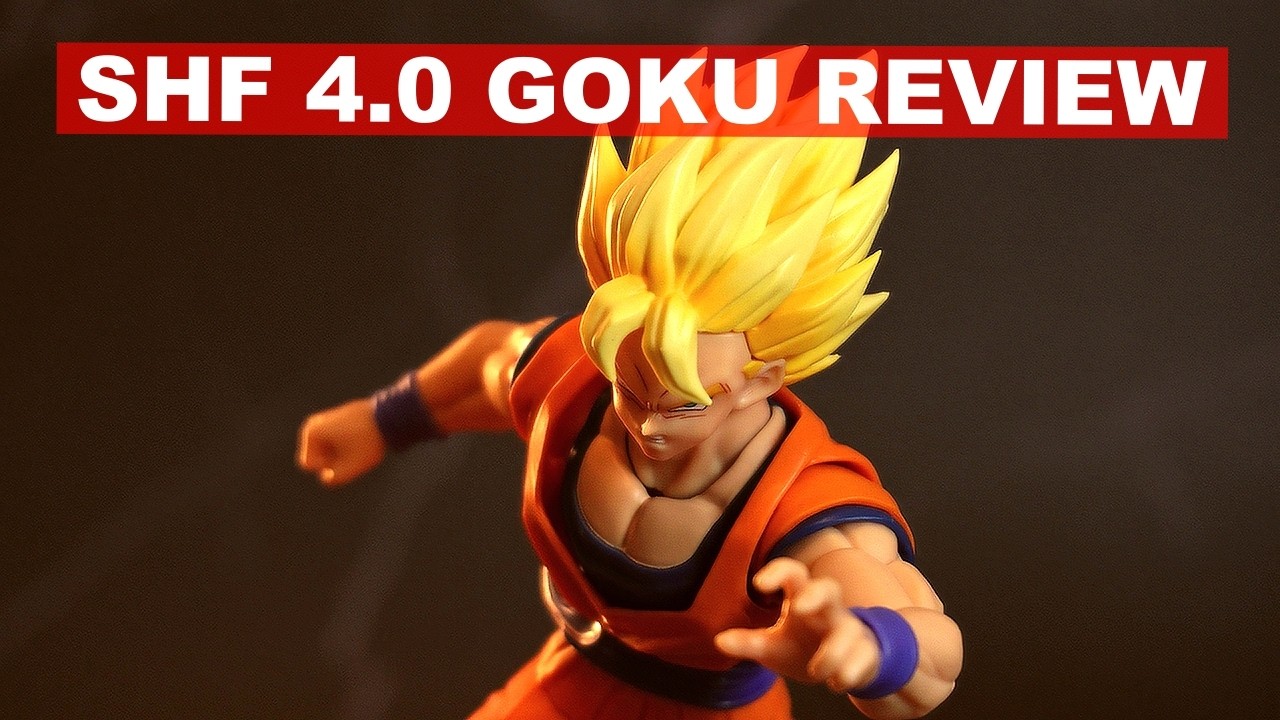 Is This Really a 4.0 Goku? - S.H.Figuarts The Game's Begin Goku Unboxing & Review