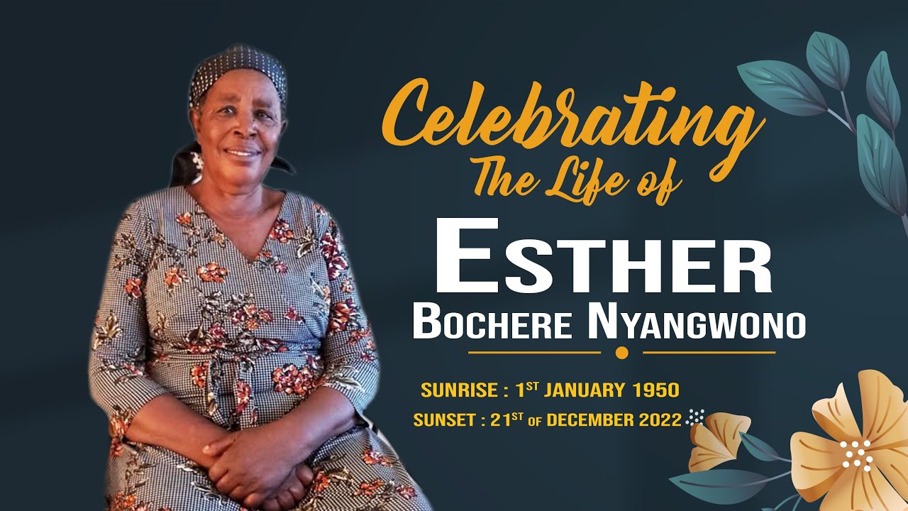 ESTHER BOCHERE NYANGWONO