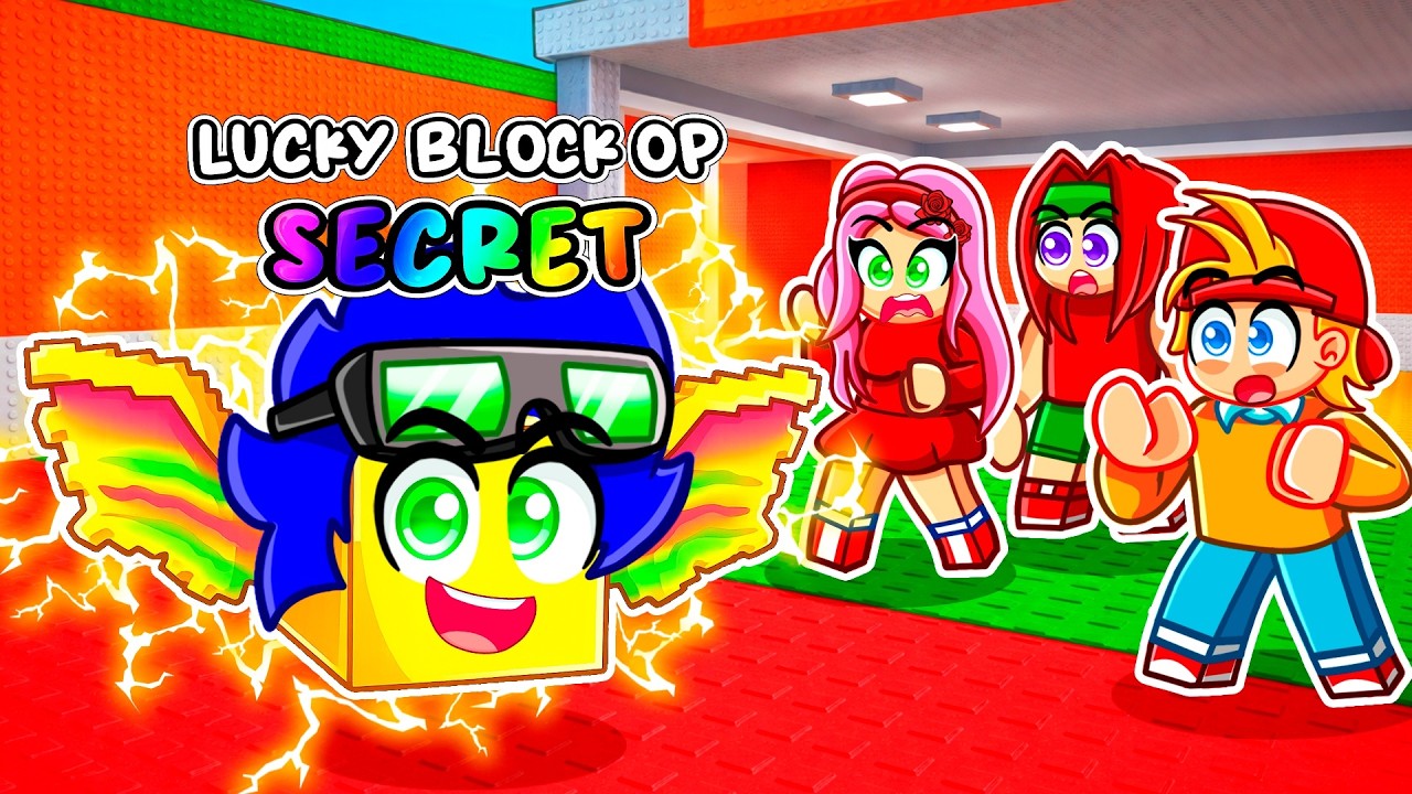Me Convert&iacute; en un LUCKY BLOCK NIVEL M&Aacute;XIMO en Roblox!