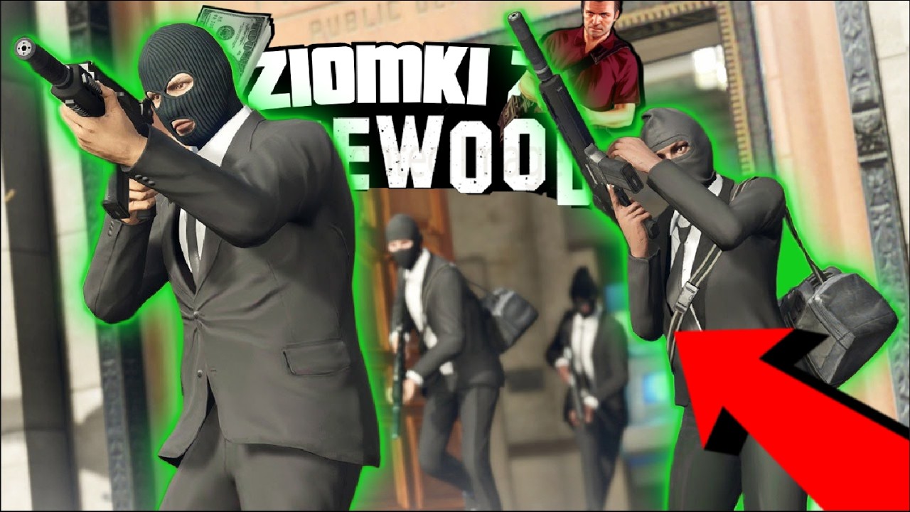 Ziomki z Vinewood - Napad na BANK PACIFIK [#7] Życie pobocznych postaci [#44]