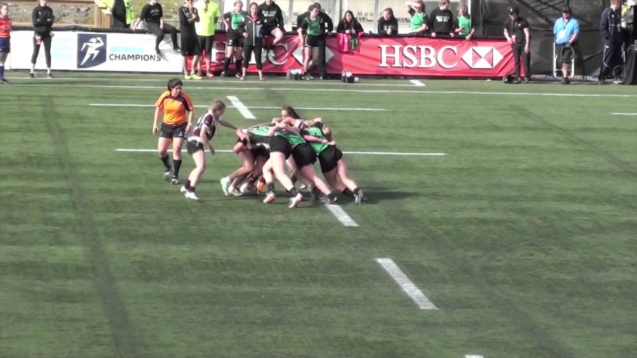 BC Rugby High School Girls' 7s Provincial Championship - Oak Bay vs Lake City
