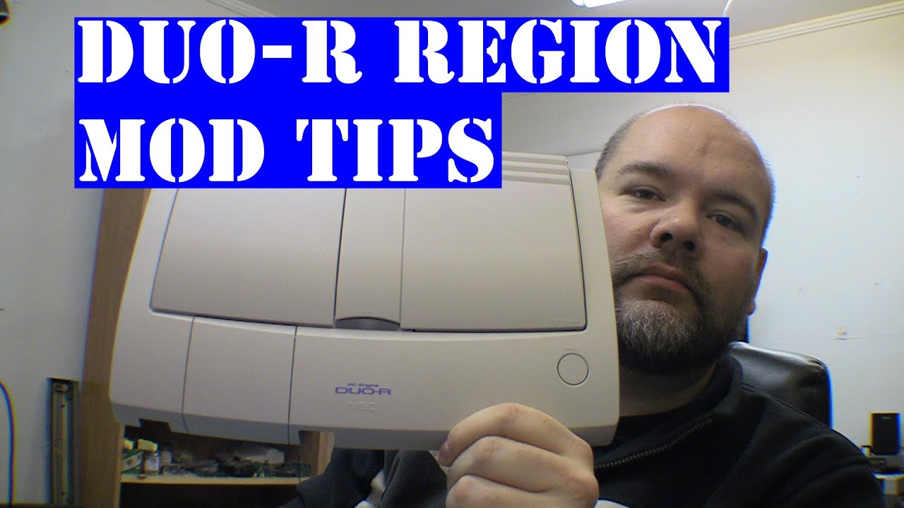 PC Engine Duo-R region mod tips