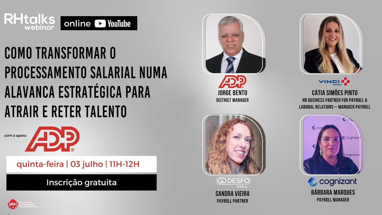 COMO TRANSFORMAR O PROCESSAMENTO SALARIAL NUMA ALAVANCA ESTRATÉGICA PARA ATRAIR E RETER TALENTO