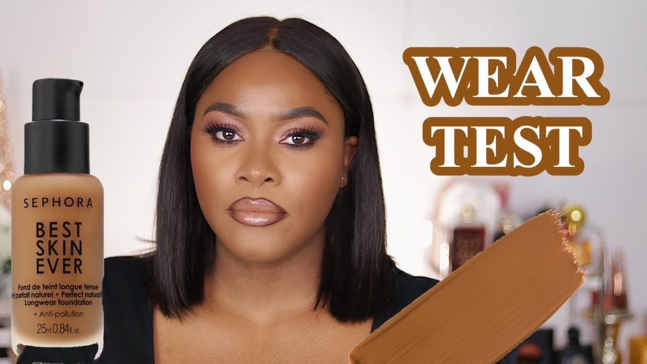 NEW SEPHORA BEST SKIN EVER FOUNDATION REVIEW + WEAR TEST  2021