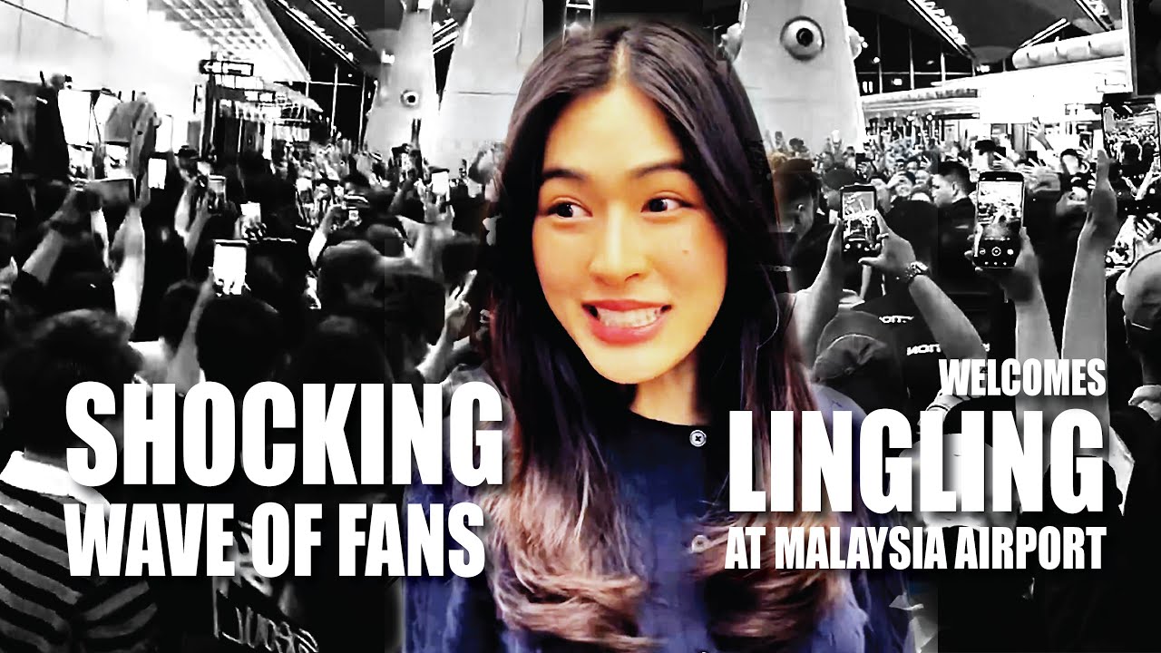 ใครจะคิดว่าสนามบินมาเลเซียกับศิลปินไทยจะขนาดนี้ | Lingling Kwong Eucerin | linglingkwong หลิงหลิงคอง