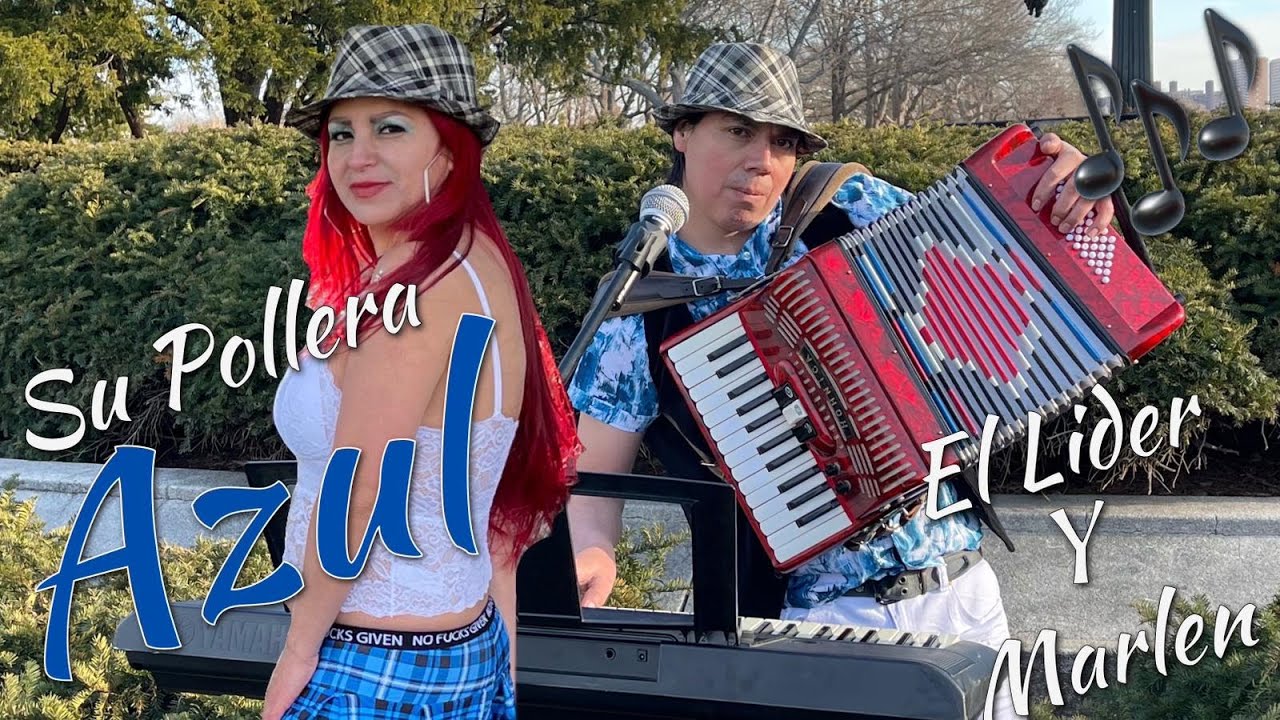 La Pollera Azul 🎶 - El Lider Y Marlen ( Video Oficial )
