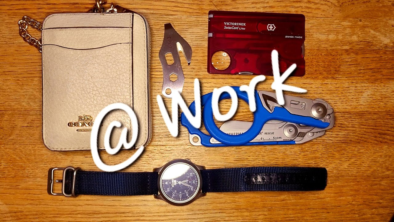 EDC at Work in a hospital - in reply to @ConansEasyDadCarry
