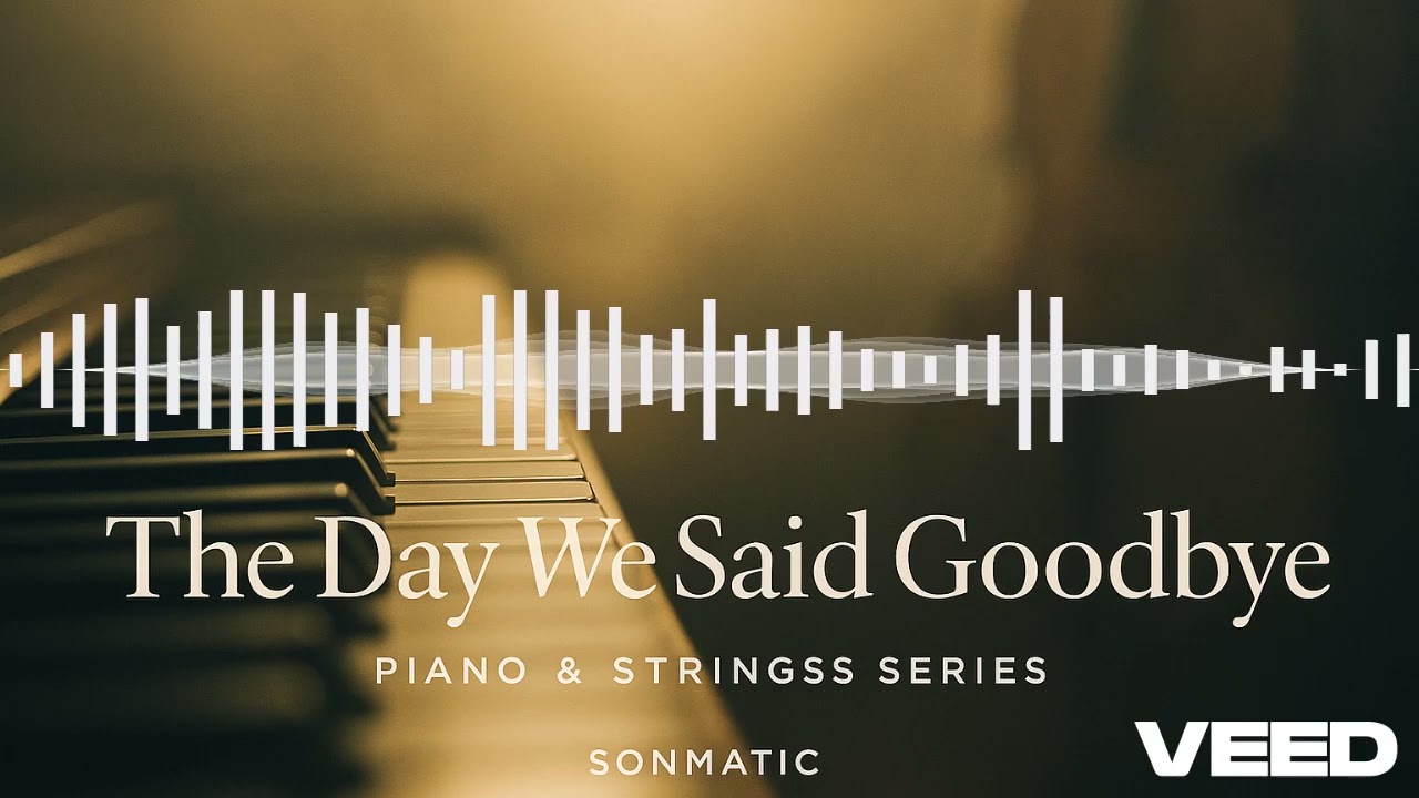 The Day We Said Goodbye (Instrumental) | Sonmatic Piano & Strings | Cinematic Pop Hybrid