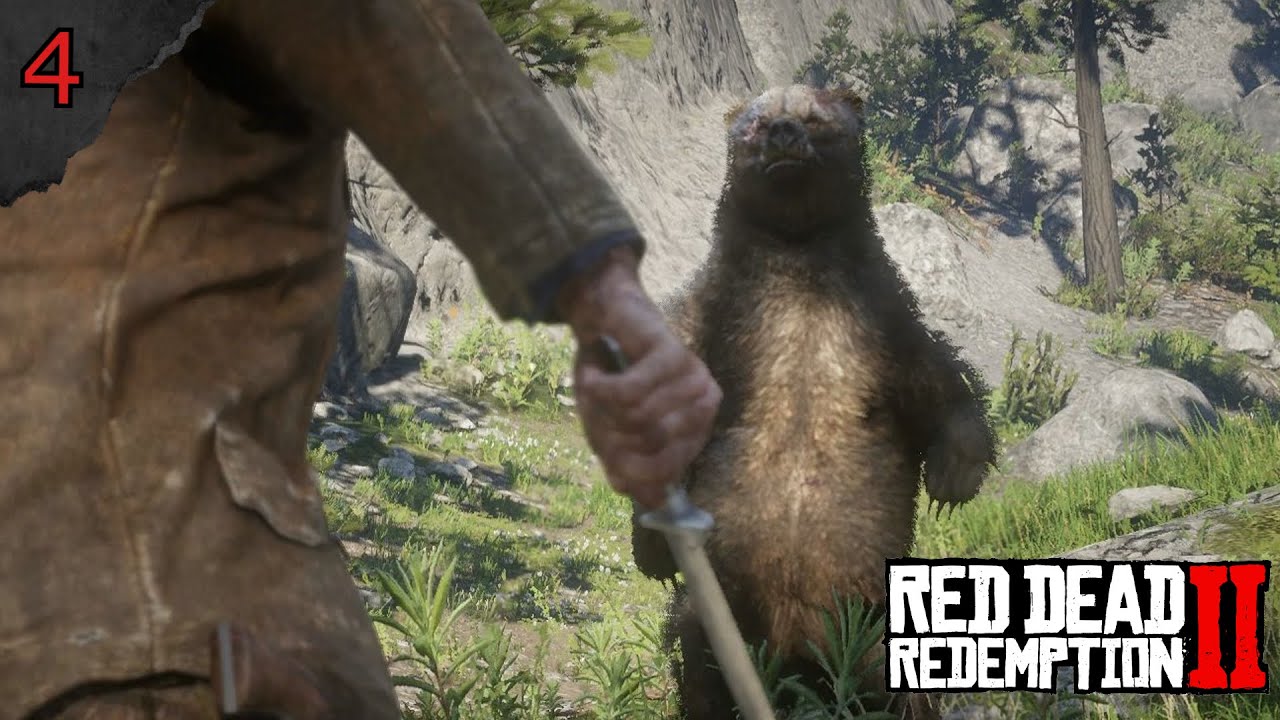 A POR EL OSO!!! Y UNA PELEITA EN EL BAR  I  RED DEAD REDEMPTION2 CAP.4🤠🐴