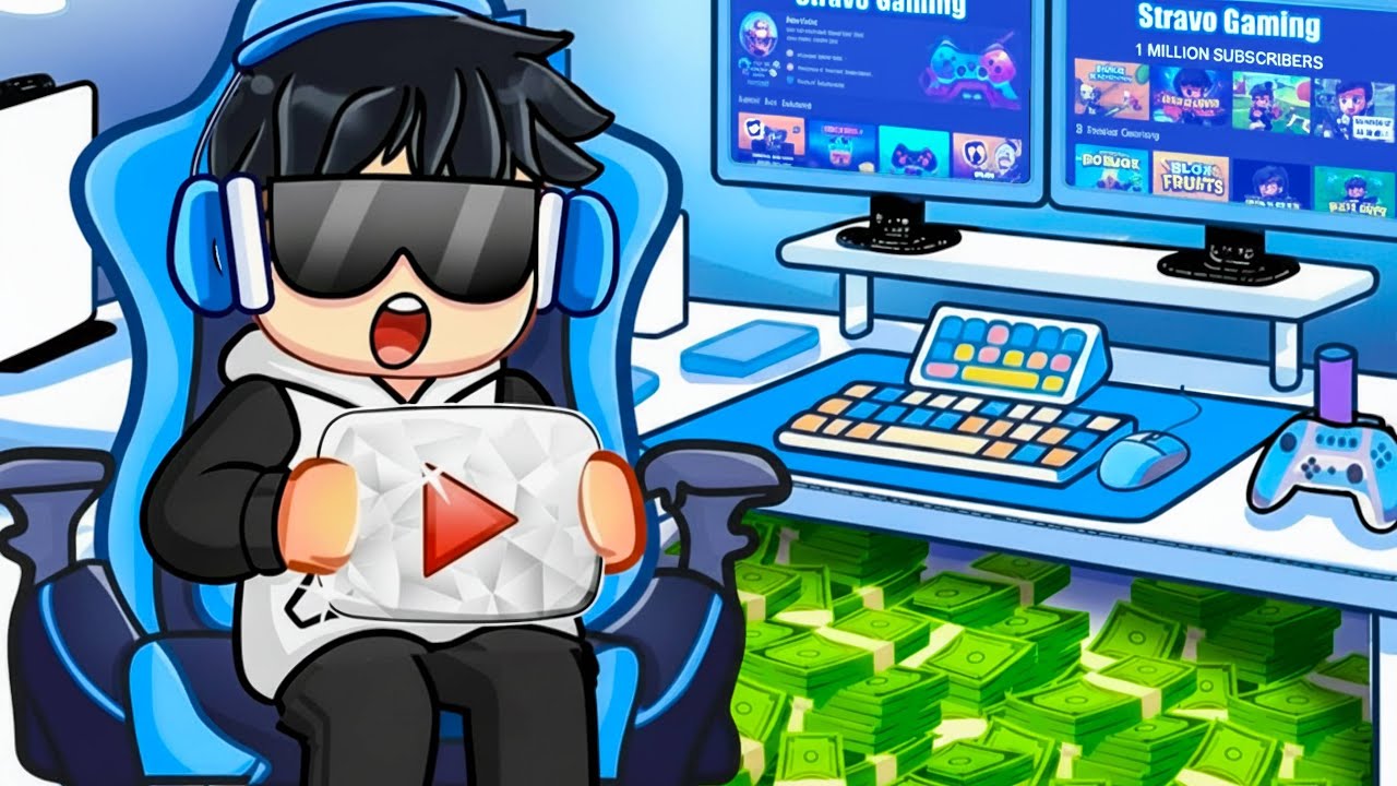 I Became the RICHEST YouTuber in Roblox!