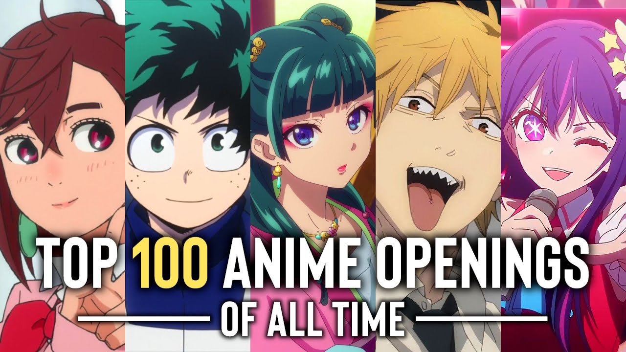 My Top 100 Anime Openings of All Time