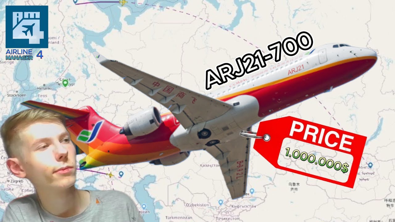 КУПИЛ САМОЛЁТ ЗА 1.000.000$! ДЕНЬГИ ИДУТ РЕКОЙ!(Airline Manager 4) - #3