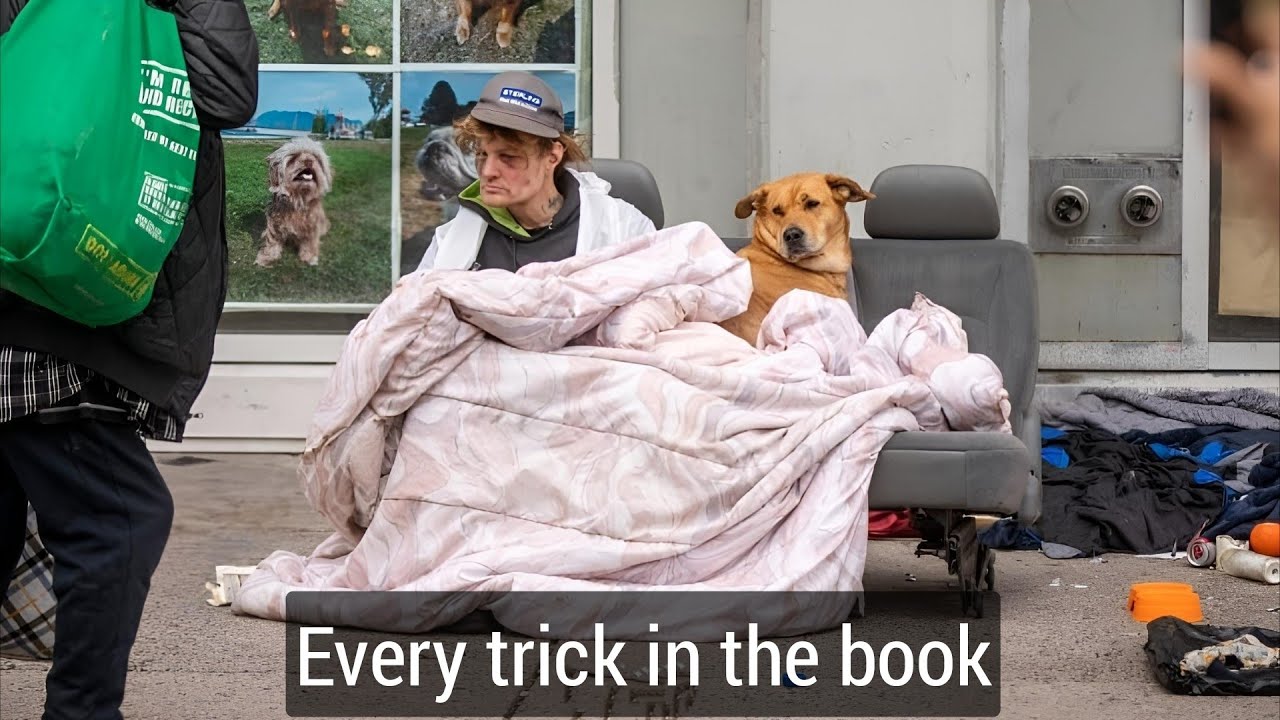 How do poor homeless people survive in London?