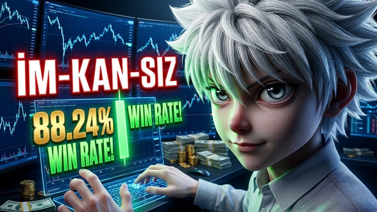%88.24 WIN RATE! 1:1 RR ile Kaybetmesi İmkansız Trading Stratejisi