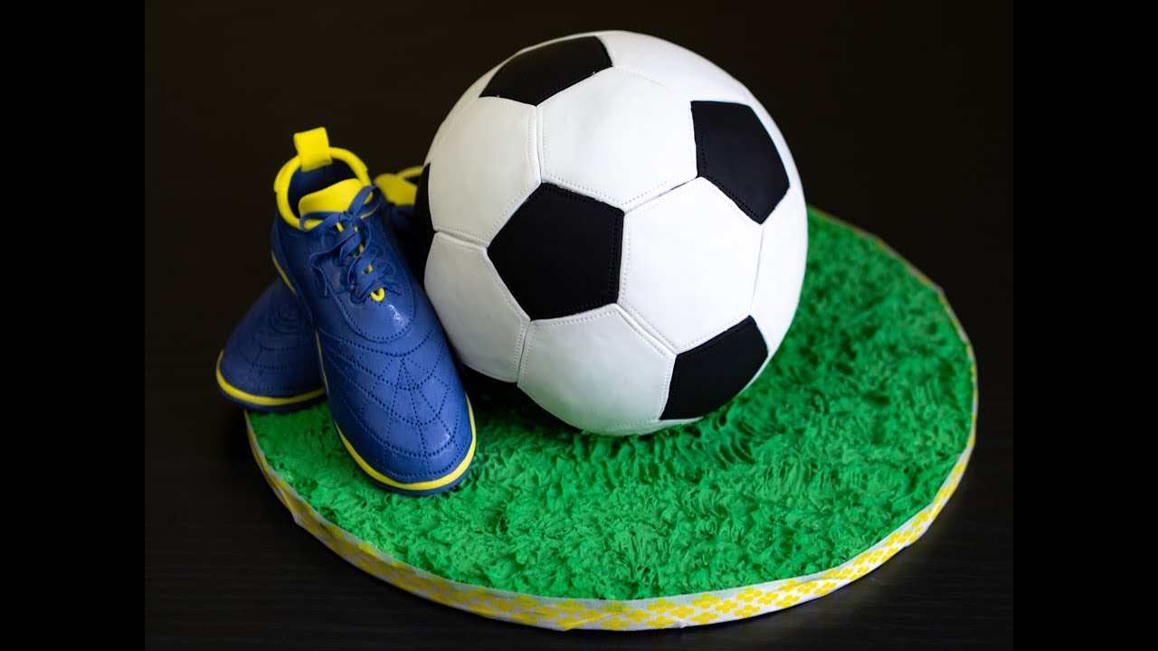 Anleitung für eine 3D Fußball-Torte**