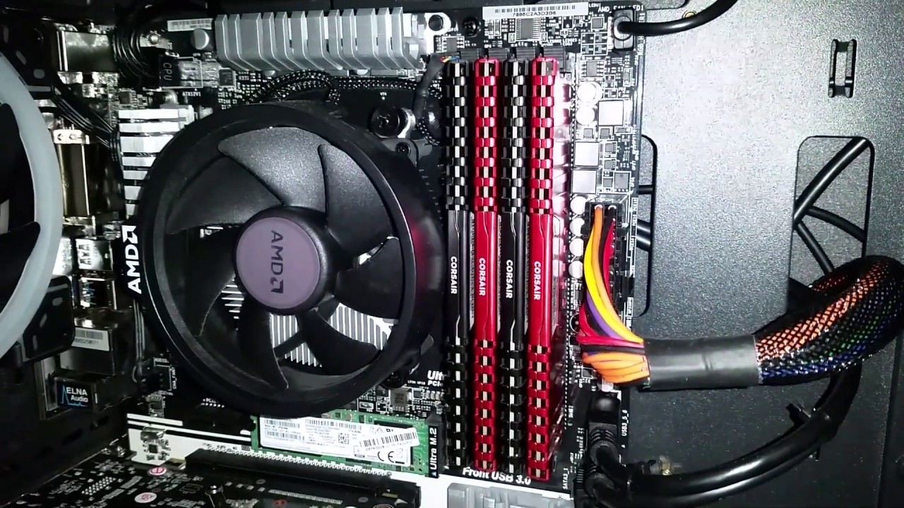 Corsair LPX Vengeance 8GB RAM 3000Mhz Unboxing & Install - Budget Gaming PC - 16GB Total