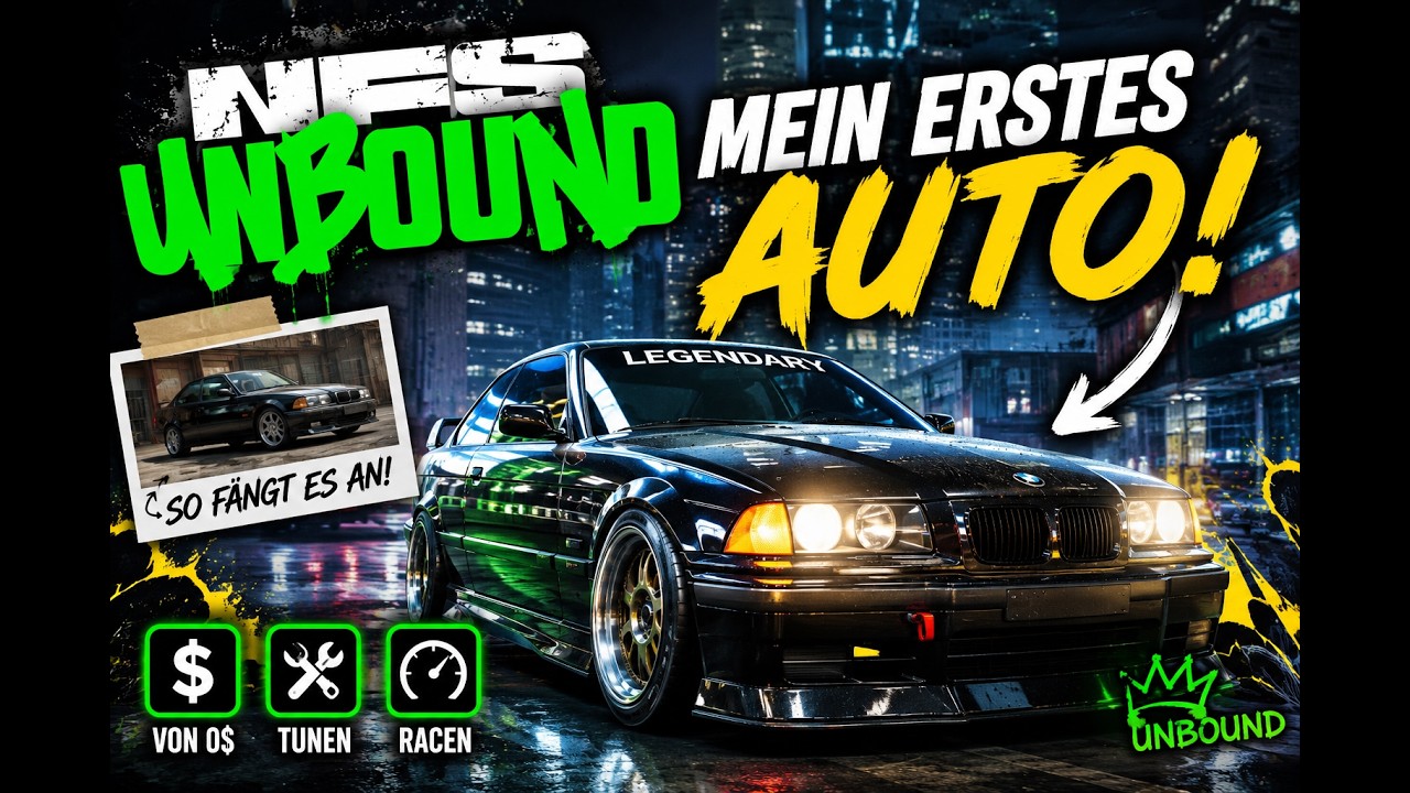 Mein Anfangs Auto ??? - NFSU #01 ⭐ NEED FOR SPEED UNBOUND Lets Play ⭐