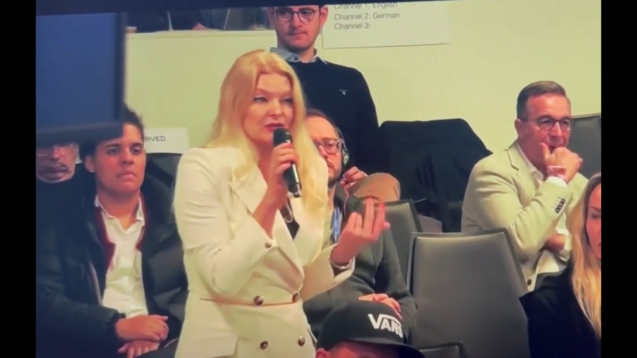 Dr. Dragana Popovic Renella at #WEF26 representing SENIS Group, Switzerland