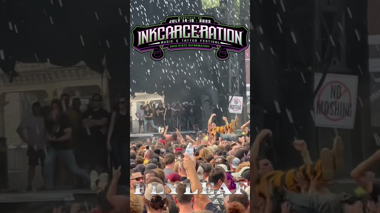 @FlyleafOfficial &lsquo;Chasm&rsquo; LIVE! At Inkcarceration Festival 2023
