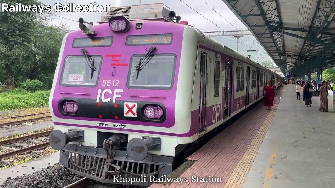 Khopoli To Karjat jn ll Mumbai Local Train Journey ll Mumbai Local Train