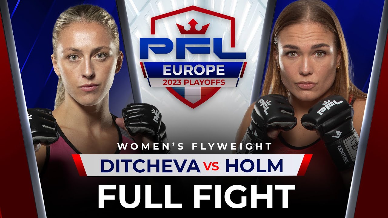 Полный бой | Дакота Дитчева против Корнелии Холм | PFL Paris