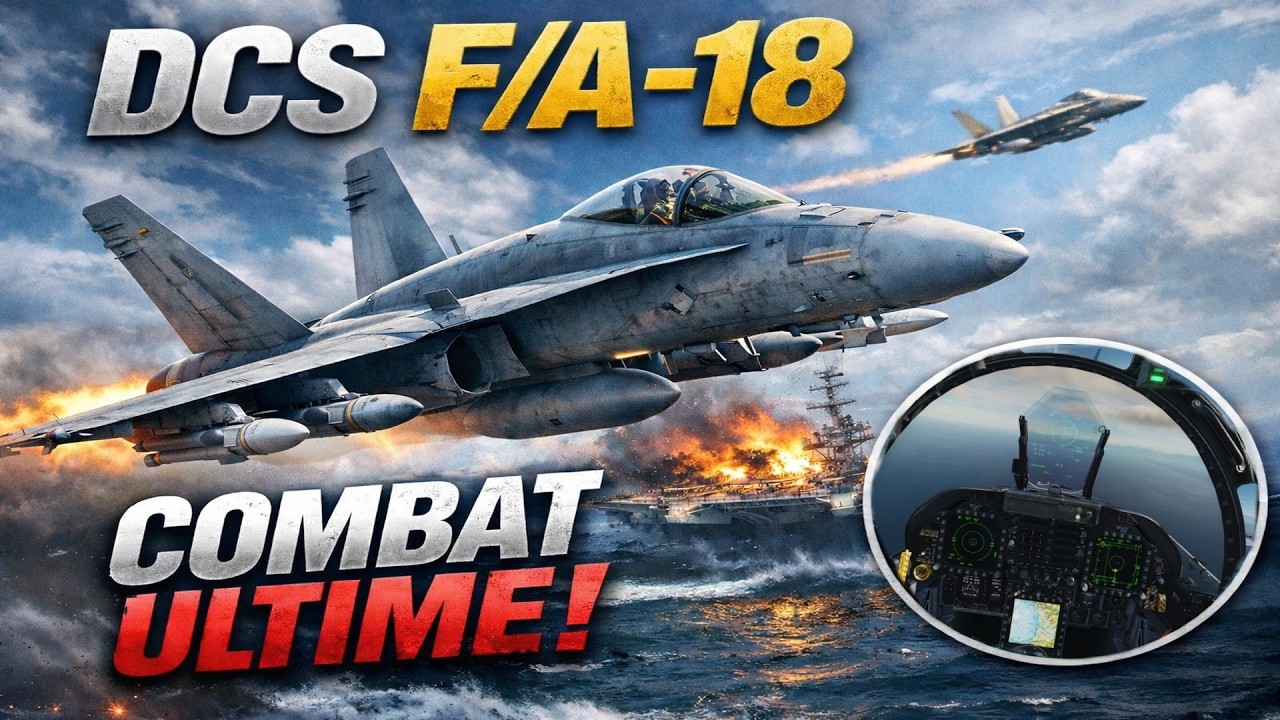 à l'aube de la 3e Guerre Mondiale : F/A-18C