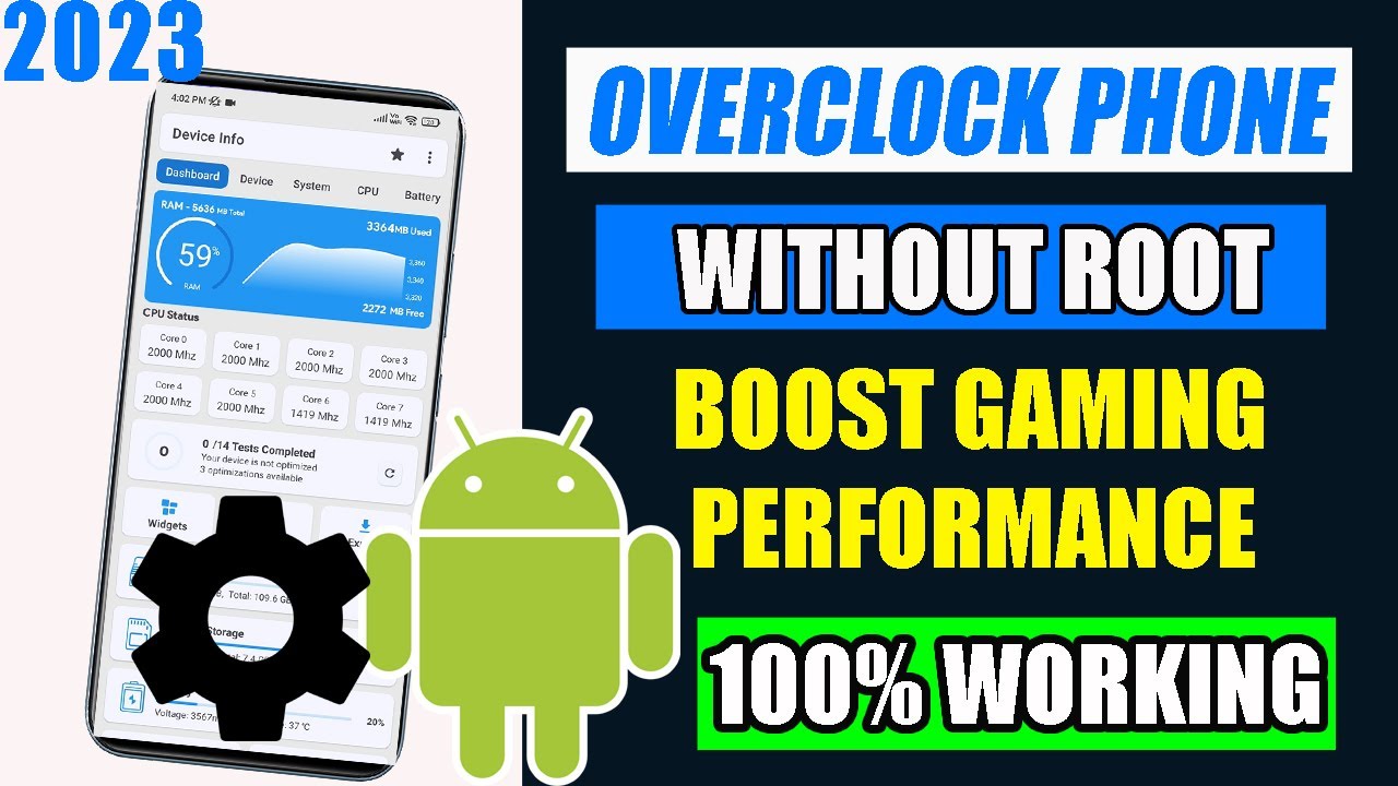 OVERCLOCK Phone Without Root | Get 120 FPS Boost Gaming | How to Overclock Android Without Rooting