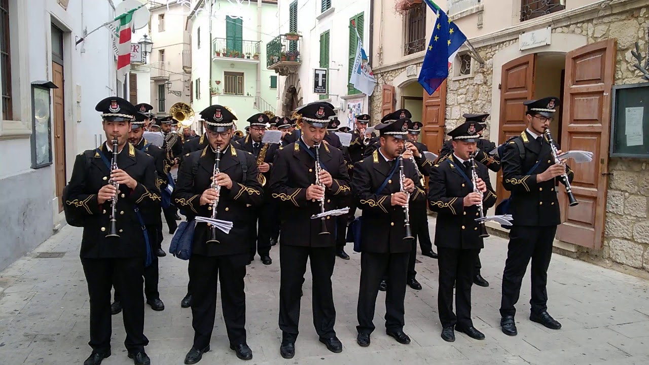 Lettomanoppello Festa Madonna di Costantinopoli Gran Concerto Bandistico Città di Bracigliano (SA)