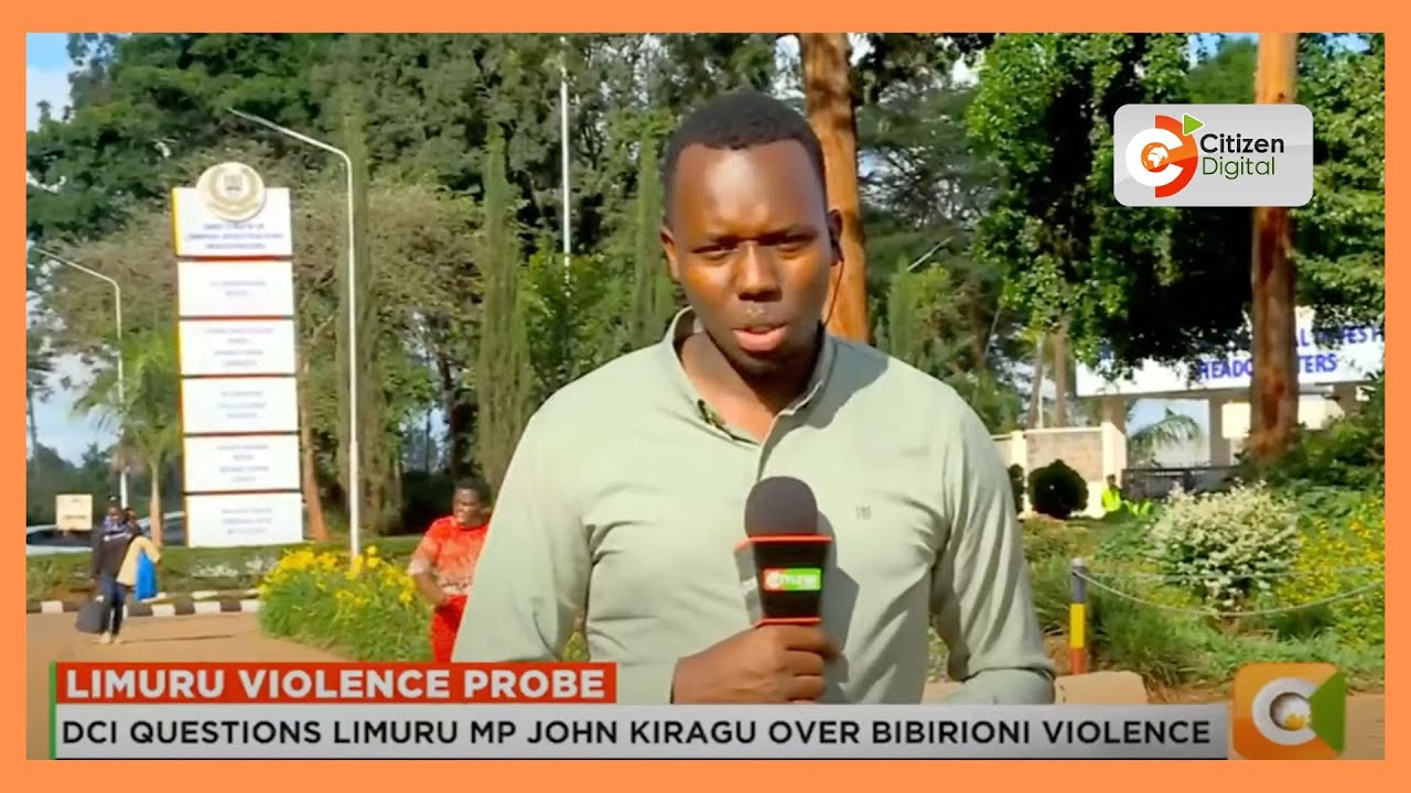 DCI questions Limuru MP John Kiragu over violence meted on Gachagua