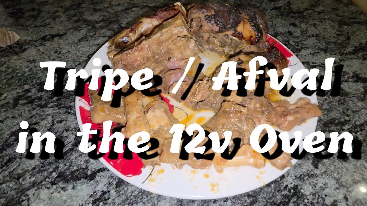 Tripe / Afval in the 12v oven