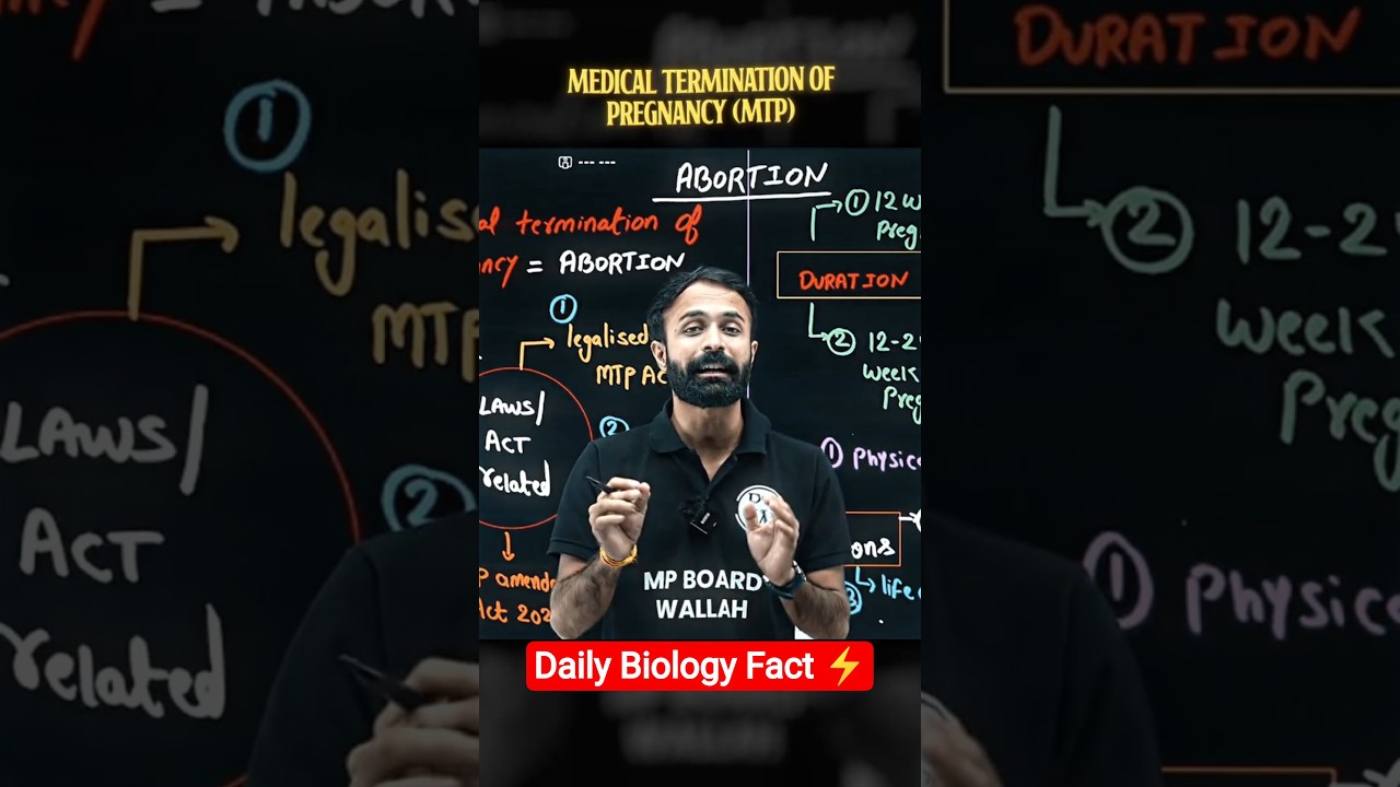 Daily Biology Fact ⚡ MTP Explained By Akshay Sir #class12biology #mpboard