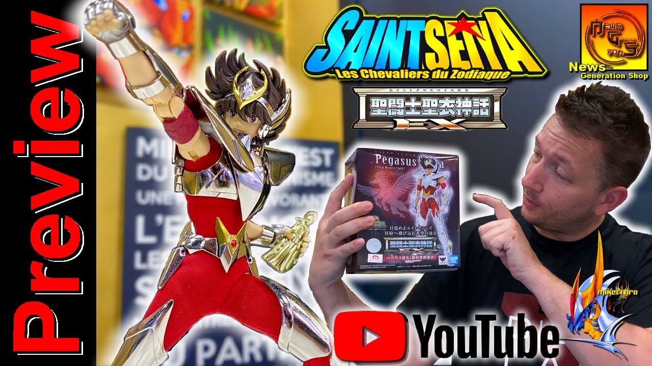 Saint Seiya Myth Cloth - La Collection de miketigra 2.0 : Seiya de Pegase V3 EX + Lycra Preview