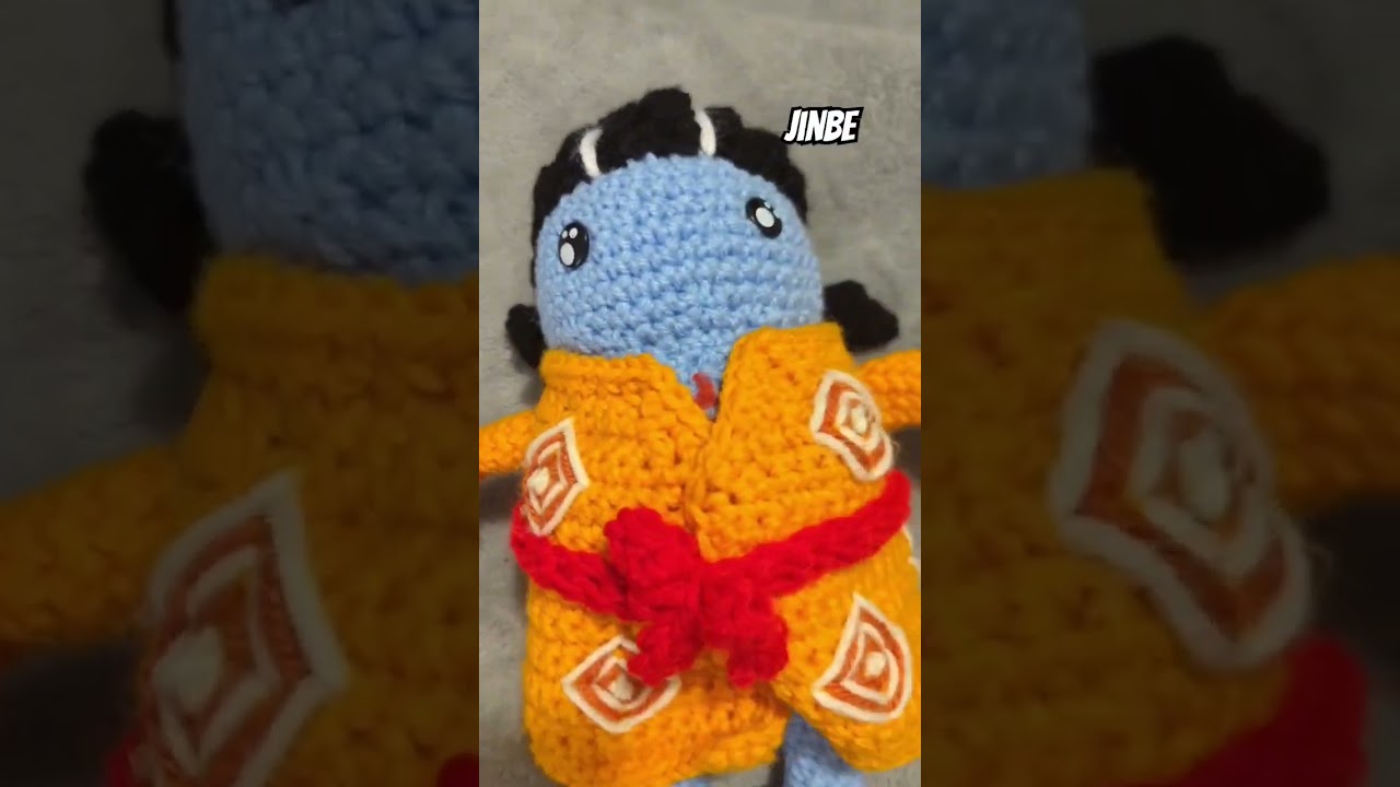 #marjielouscreations #letsmake #jinbe #onepiece #crewmate #amigurumi #geek #crochet #kawaii #anime