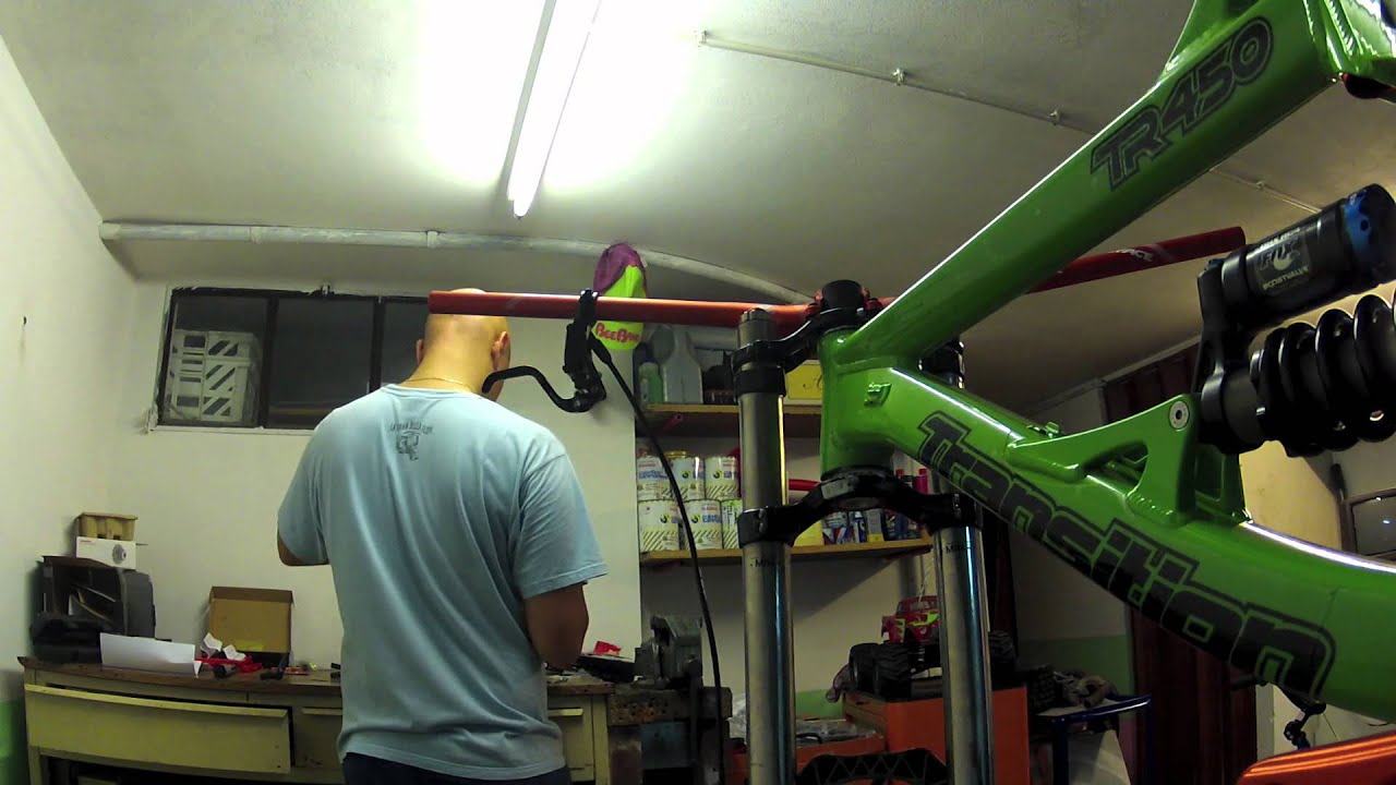 montaggio transition TR450 assembly