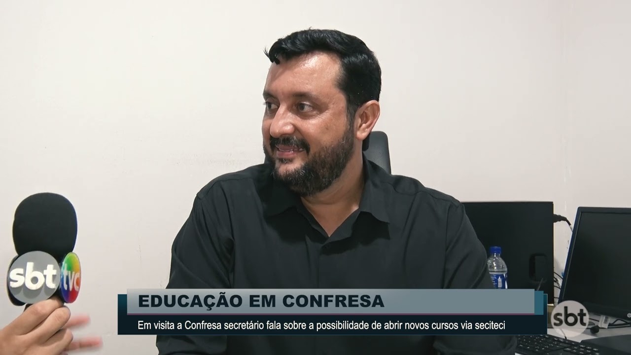 Em visita a Confresa secretário fala sobre a possibilidade de abrir novos cursos via seciteci