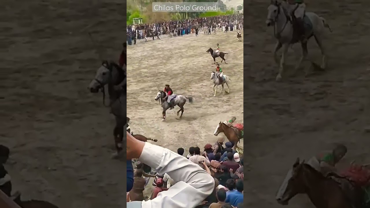 Polo Match at Chilas Polo Ground Gilgit-Baltistan #diamer #chilas