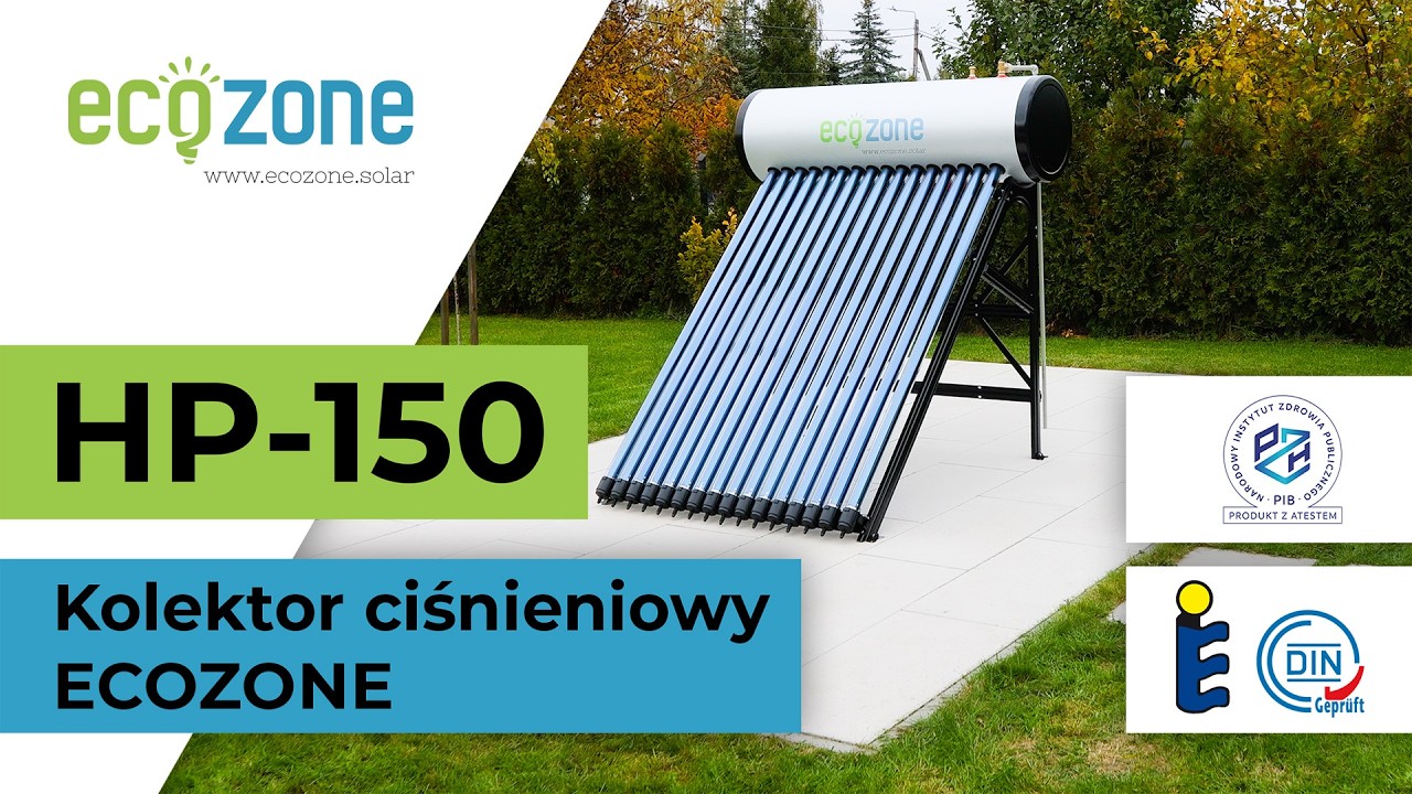 Kolektor słoneczny ciśnieniowy ECOZONE HP 150
