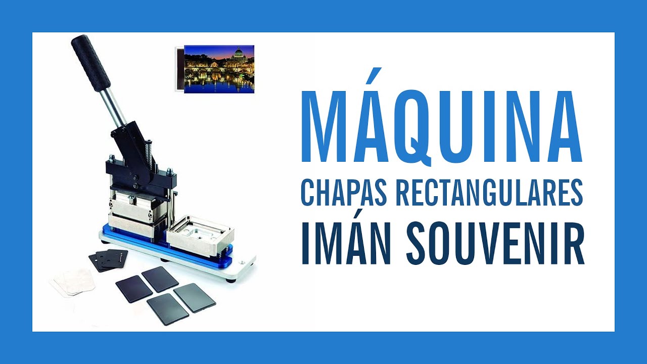 Máquina hacer chapas rectangulares B900