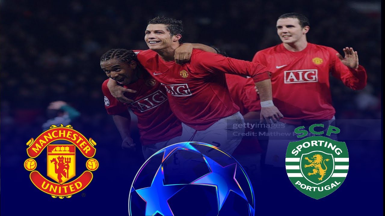 من الذاكرة : مانشيستر يونايتد X سبورتينج لشبونة /دور المجموعات /موسم 2007-2008/حازم الكاديكى