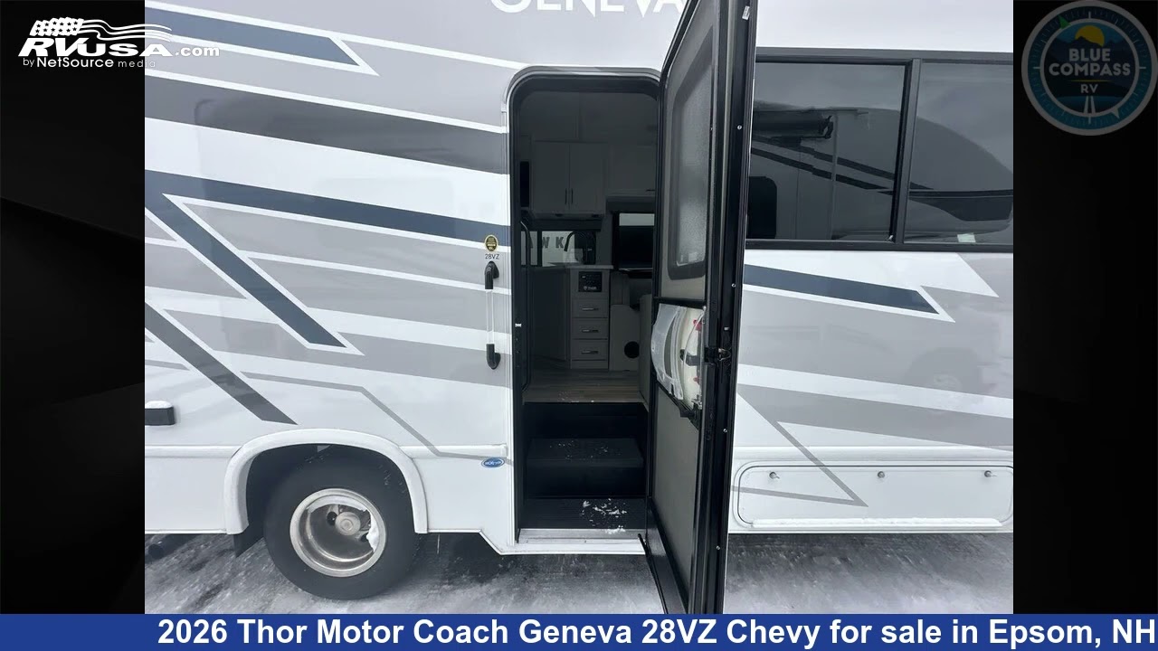 Прекрасный автодом Thor Motor Coach Geneva Class C 2026 года выпуска продается в Эпсоме, штат Нью...