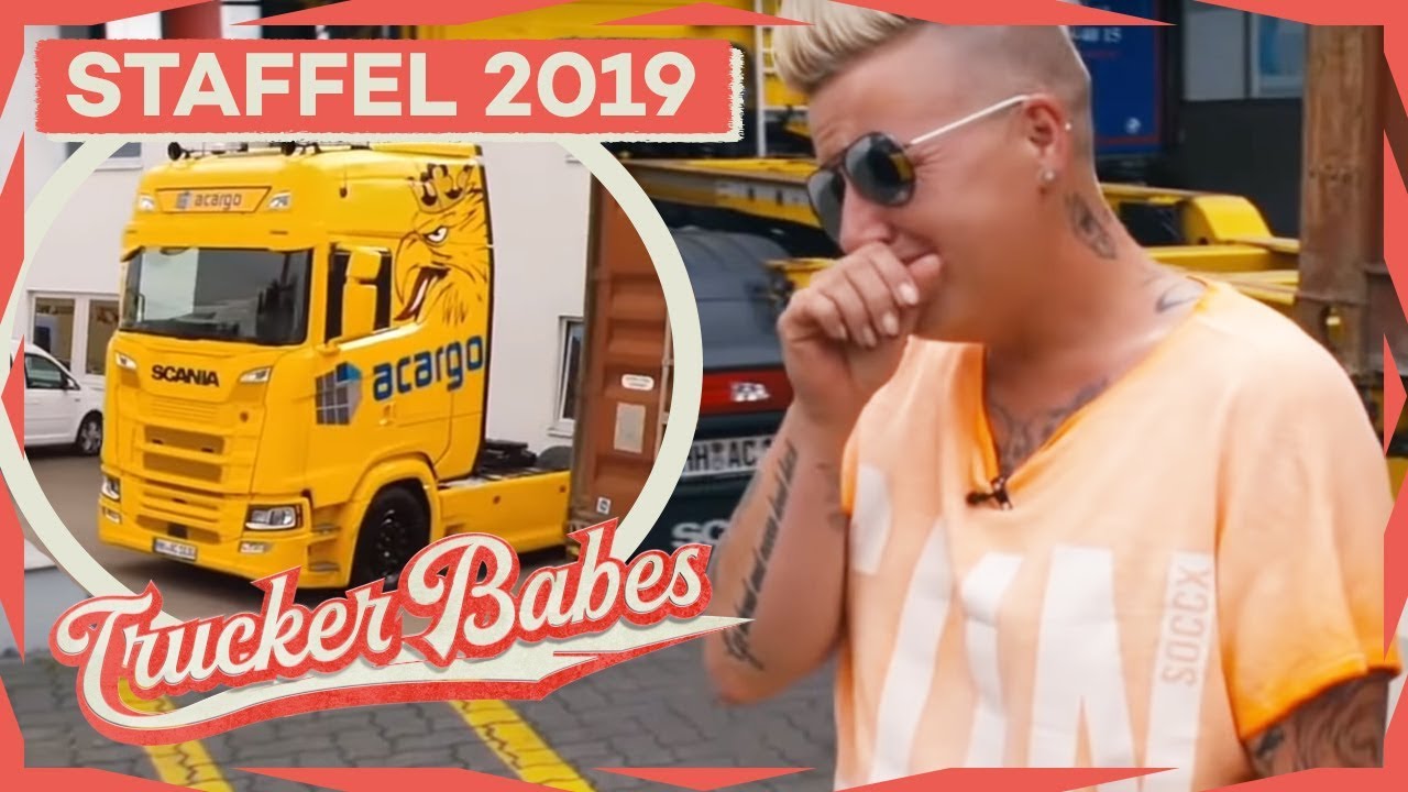 Ein absolutes Highlight: Janas neuer Truck r&uuml;hrt sie zu Tr&auml;nen! | Trucker Babes | kabel eins