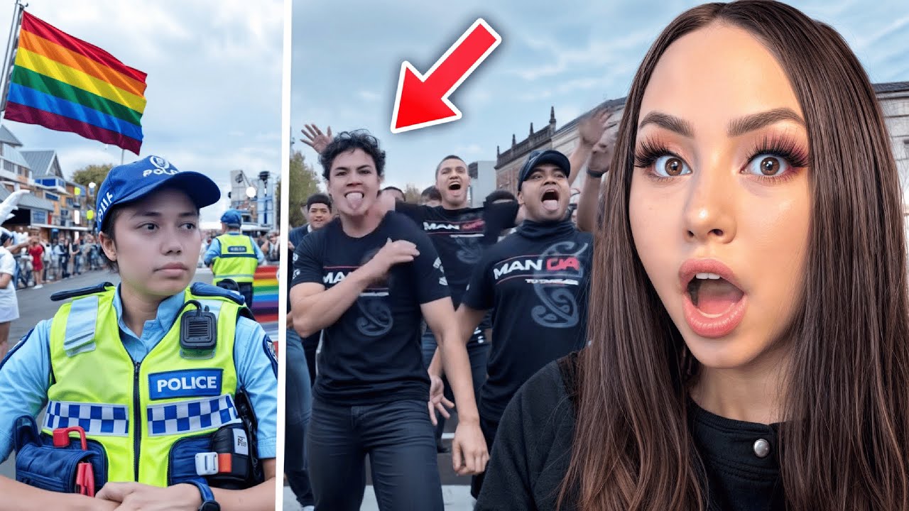 Men FIGHT BACK Against Woke Rainbow Parade In New Zealand!