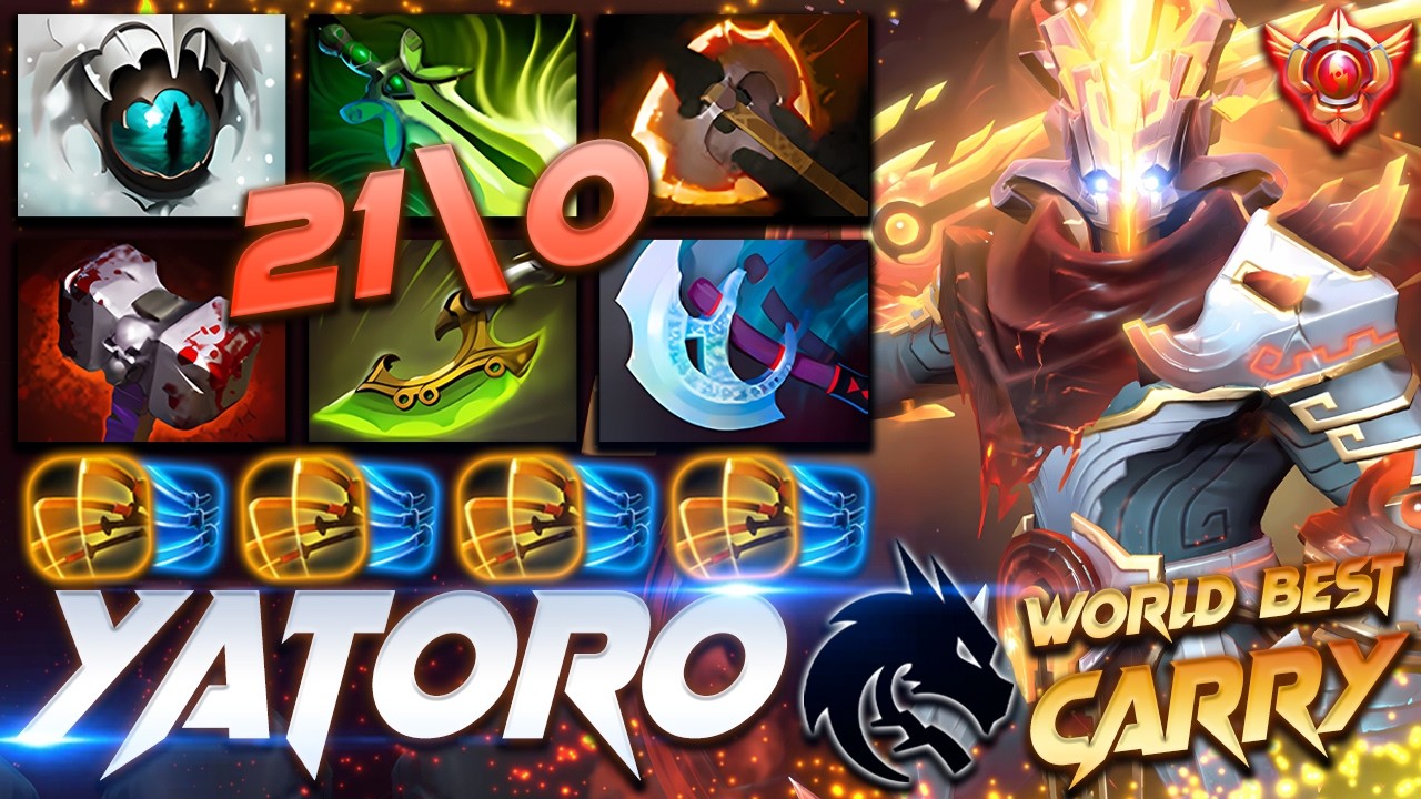 Yatoro Juggernaur 21\0 - WORLD BEST CARRY - Dota 2 Pro Gameplay [Watch & Learn]